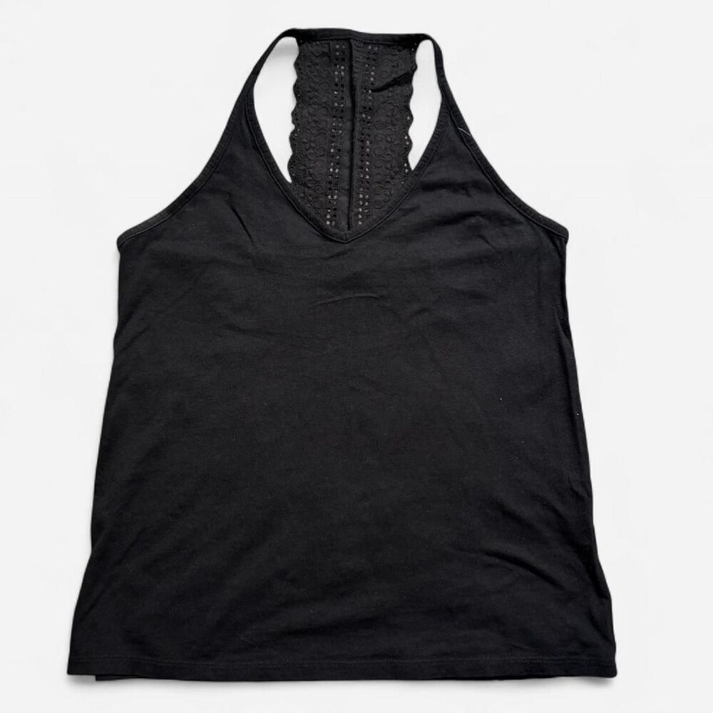 Banana Republic Tank Top with lace Racerback Detailing (Size XS)